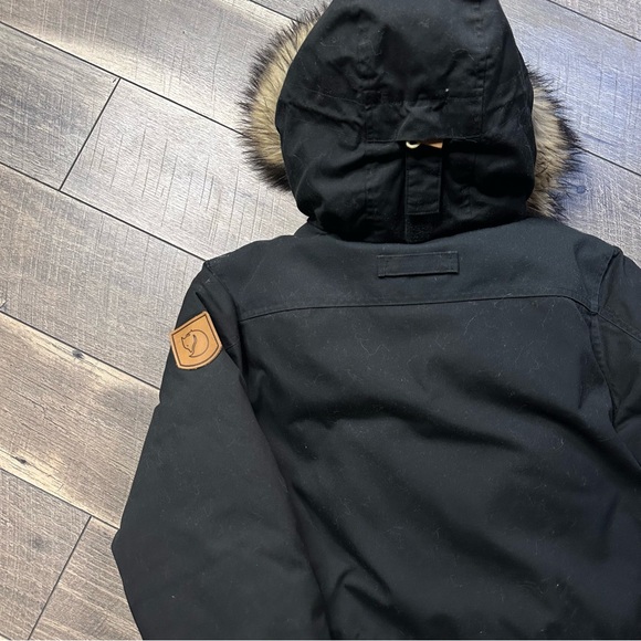 Fjallraven Black Singi Down Hooded Jacket - Picture 12 of 13
